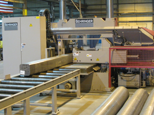 Billet sawing in Behrgr