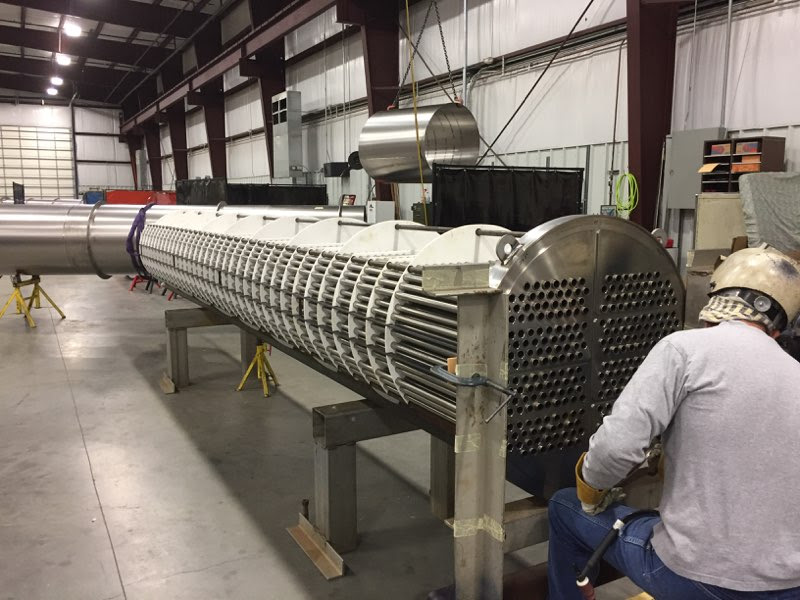 Titanium Shell Tube Exchangers